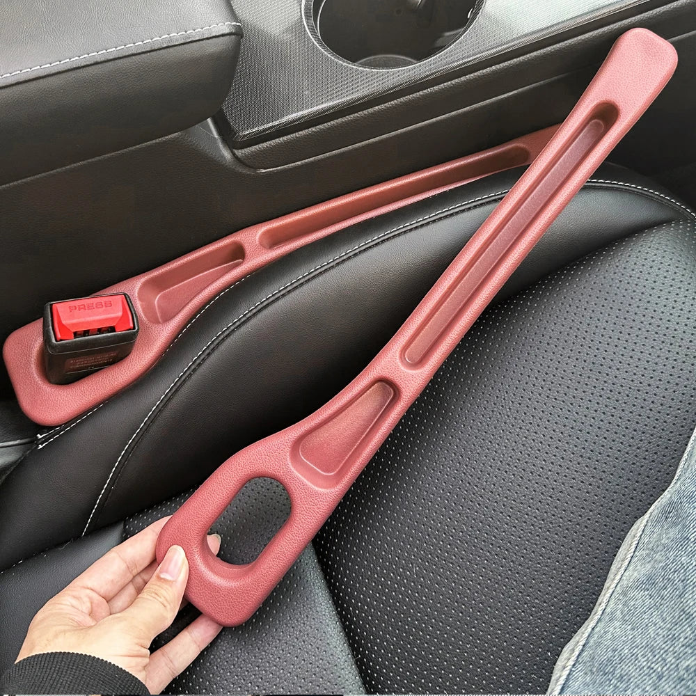 2PCS Universal Car Seat Gap Plug Strip Leak Proof Side Seam Gap Filler Storage Organizer Interior Decoration