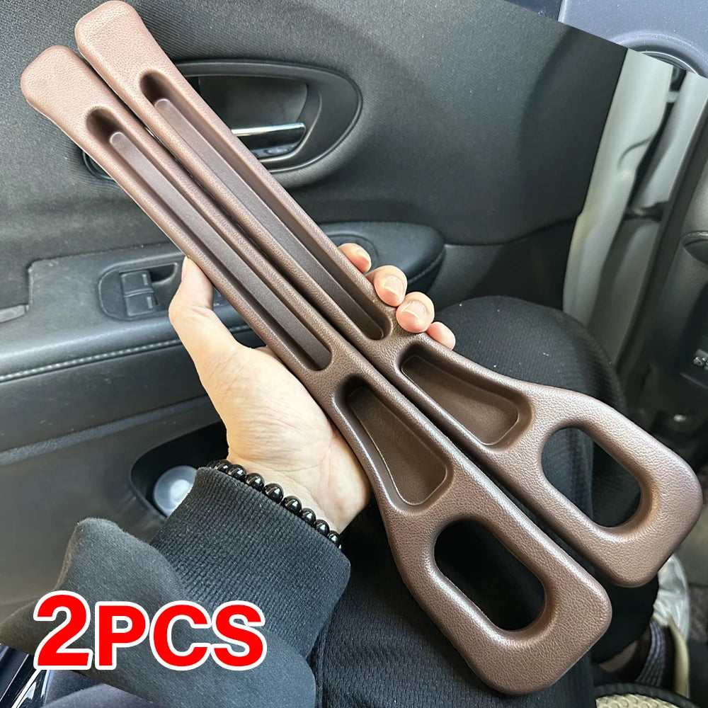 2PCS Universal Car Seat Gap Plug Strip Leak Proof Side Seam Gap Filler Storage Organizer Interior Decoration