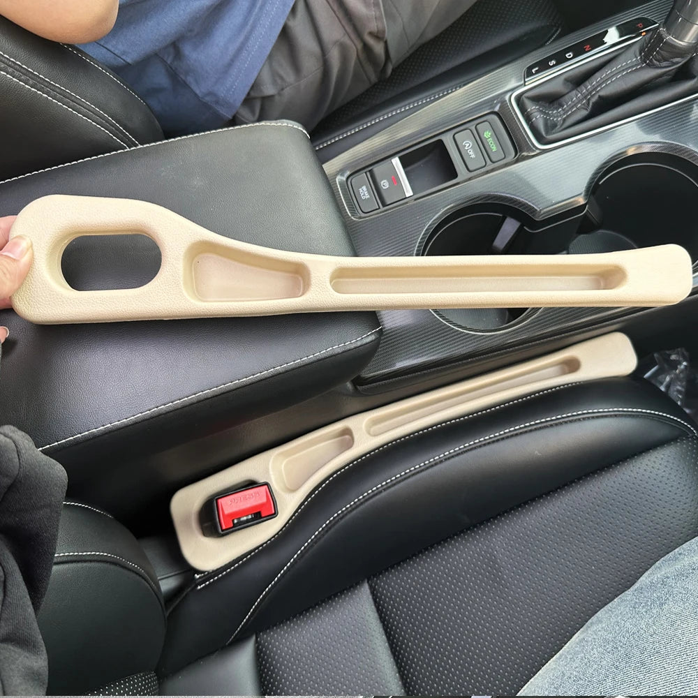 2PCS Universal Car Seat Gap Plug Strip Leak Proof Side Seam Gap Filler Storage Organizer Interior Decoration