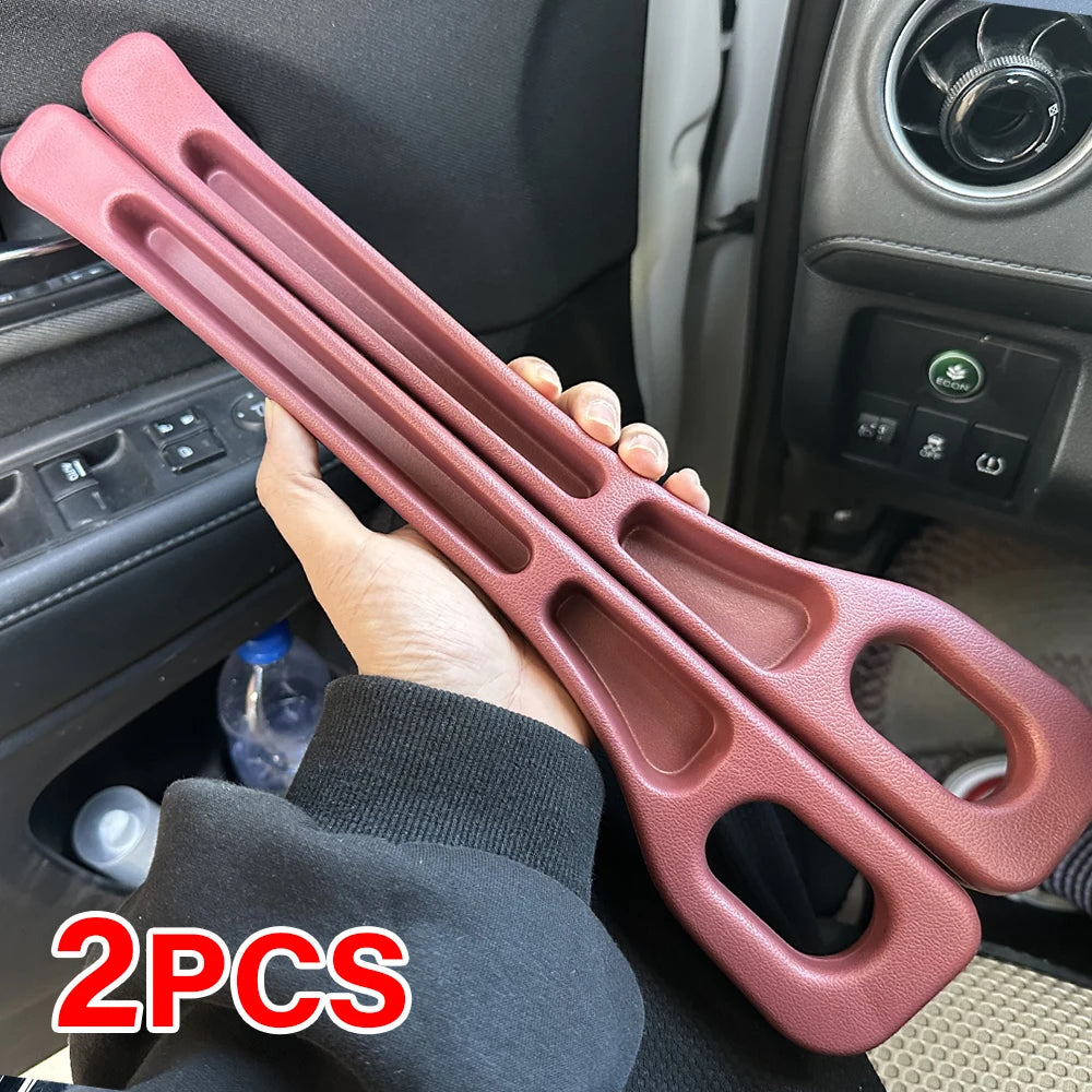 2PCS Universal Car Seat Gap Plug Strip Leak Proof Side Seam Gap Filler Storage Organizer Interior Decoration